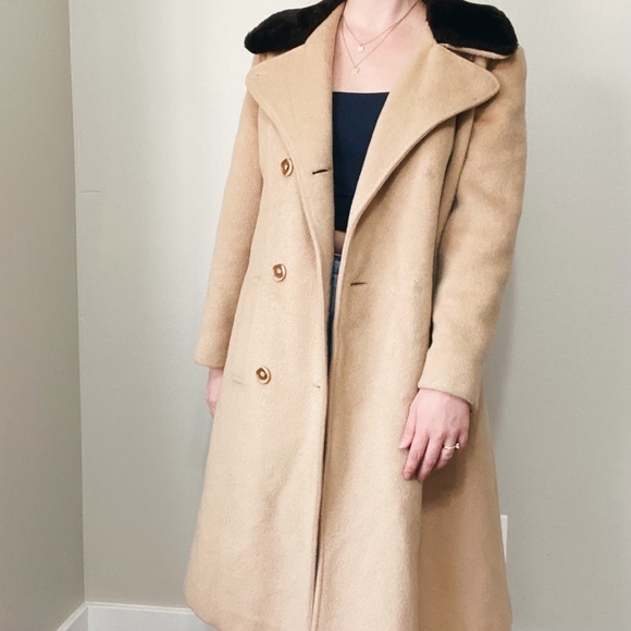 Faux Fur Collared Coats